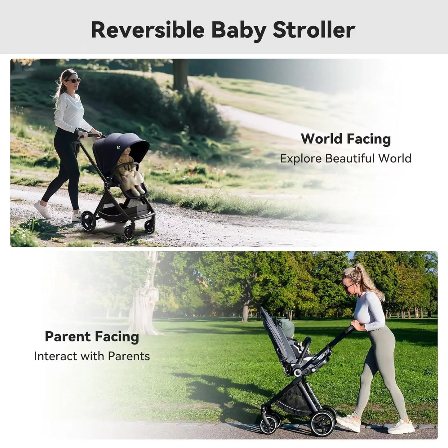 Reversible Baby Stroller