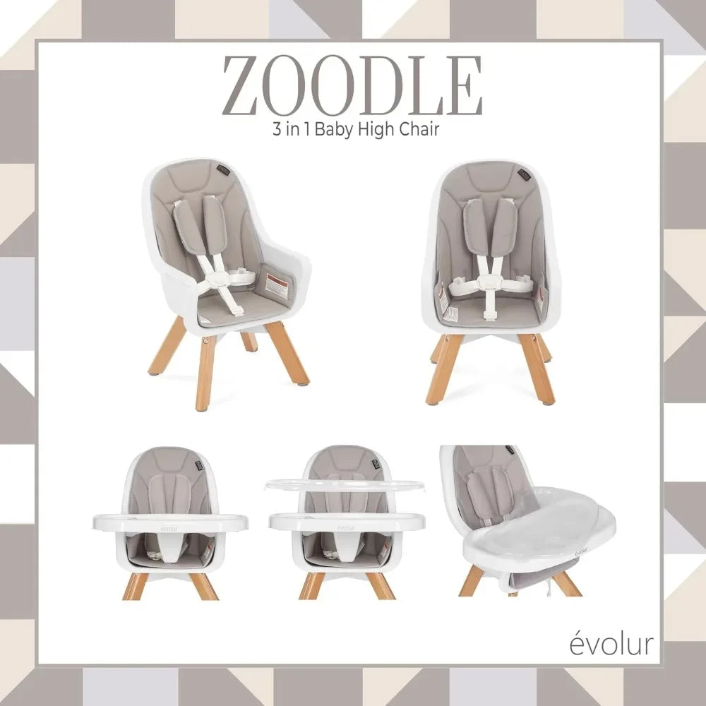 Convertible Baby High Chair