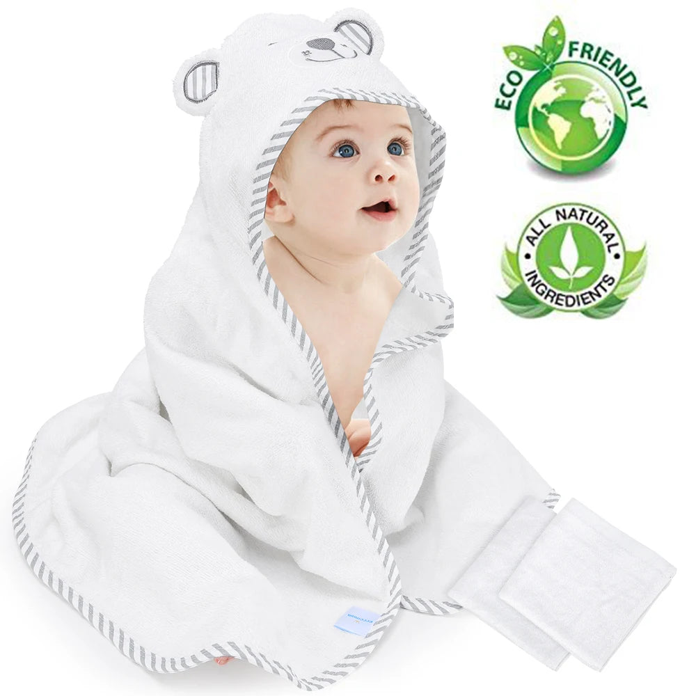 Organic Baby Hooded Towel