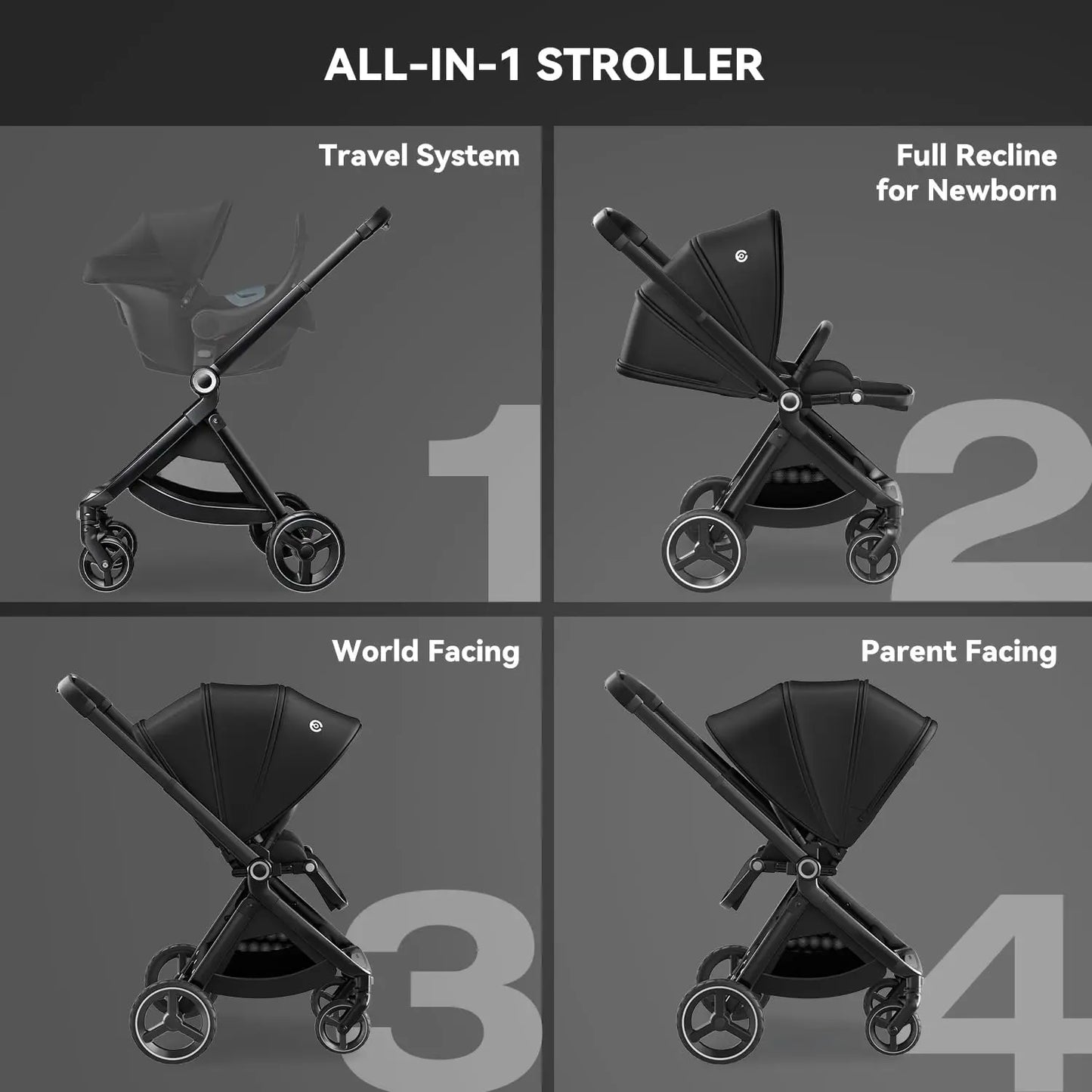 Reversible Baby Stroller