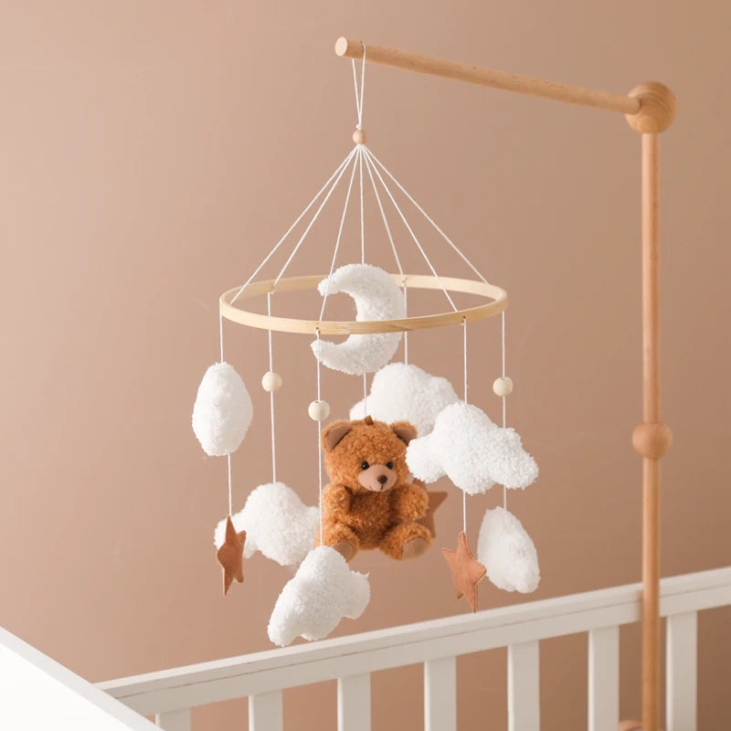 Wooden Crib Hanging Toy