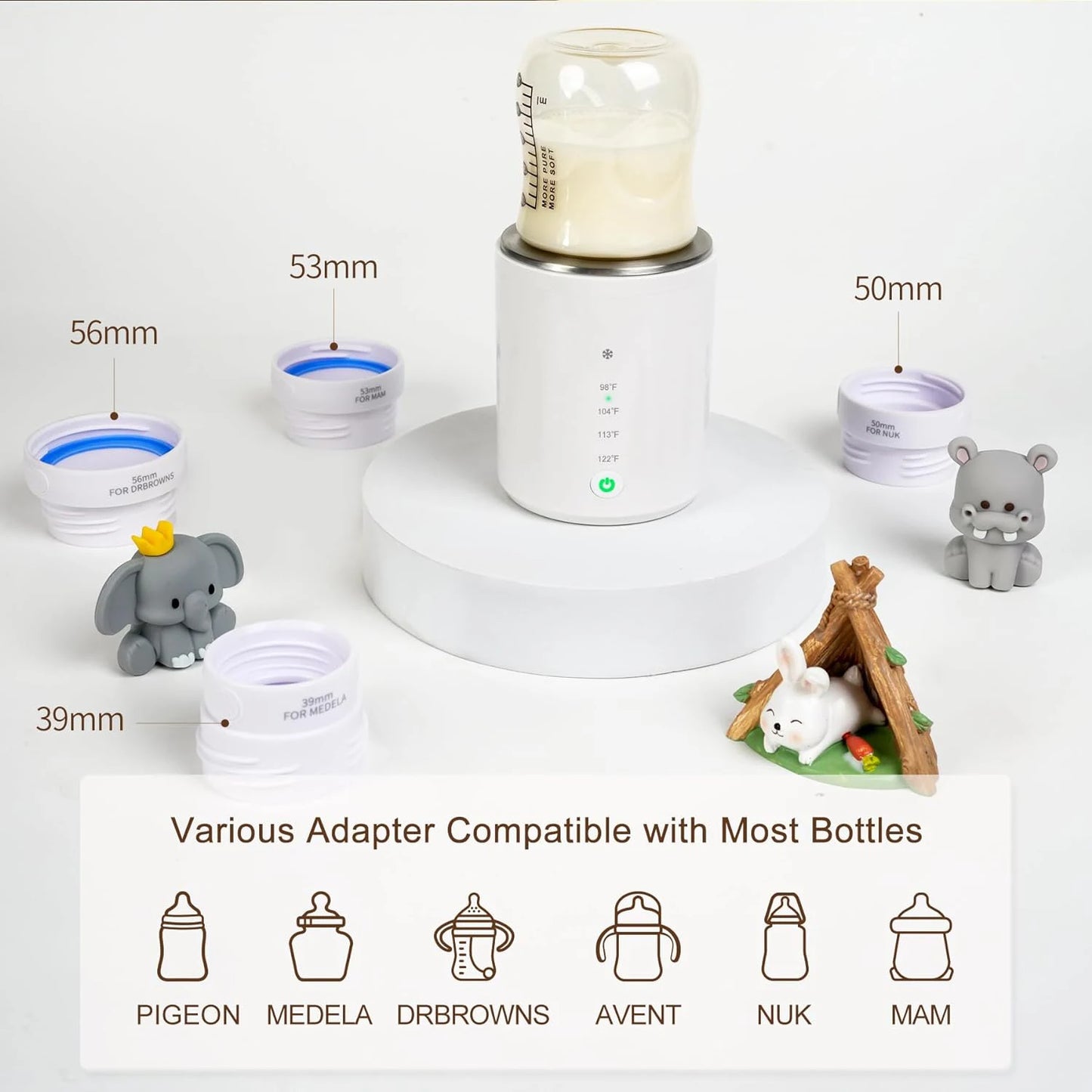 Wireless Milk Bottle Warmer