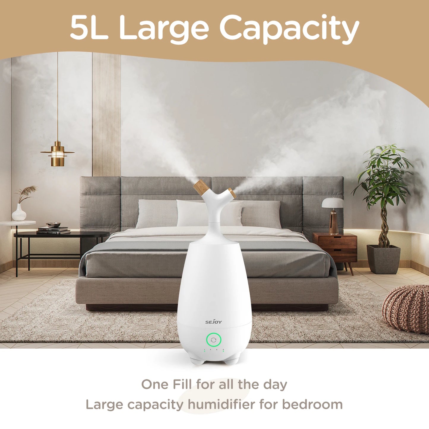 Ultrasonic Cool Mist Humidifier