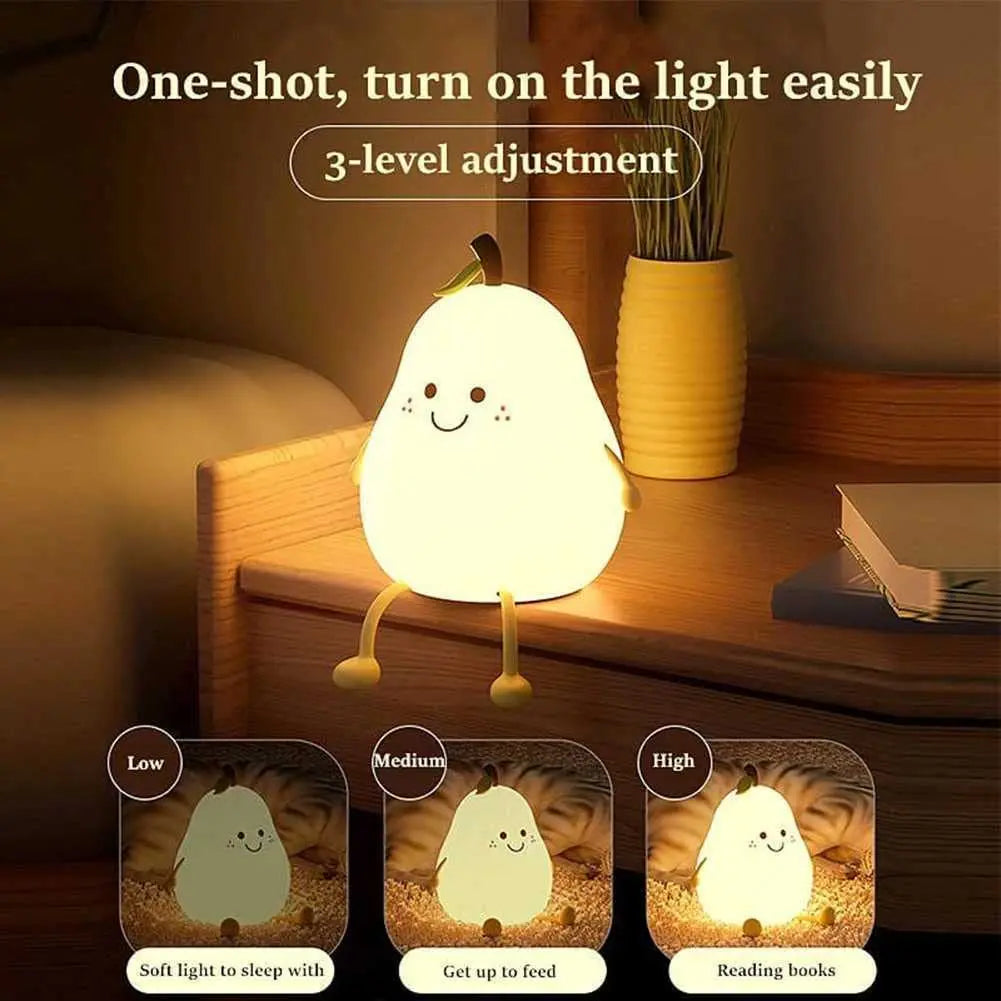 Pear Dimmable Night Light